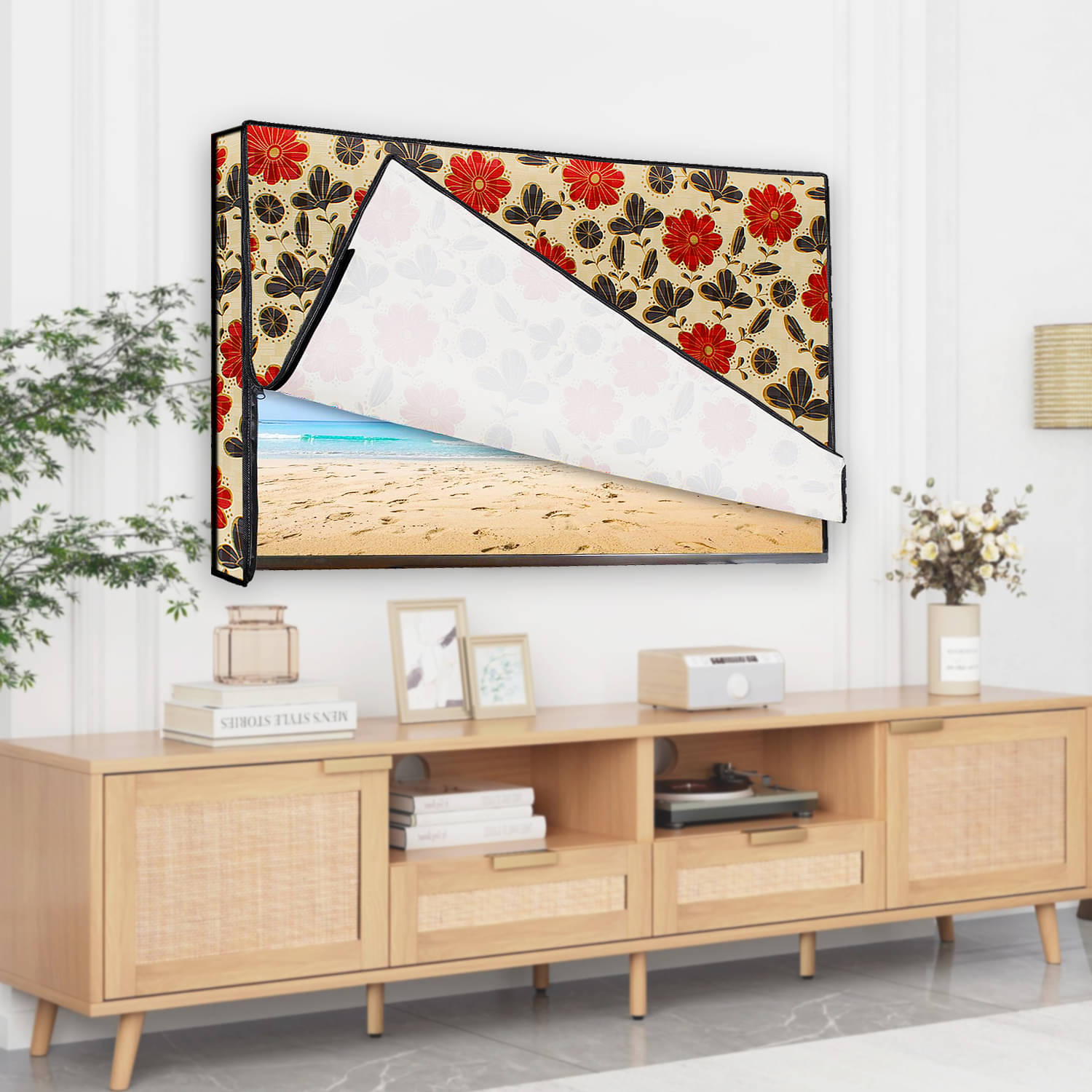 Dream Care Single PVC Multi TV Cover for Other Models 127 cm (50 in) LED/LCD TV Dream Care Single PVC Multi TV Cover for Other Models 127 cm (50 in) LED/LCD TV