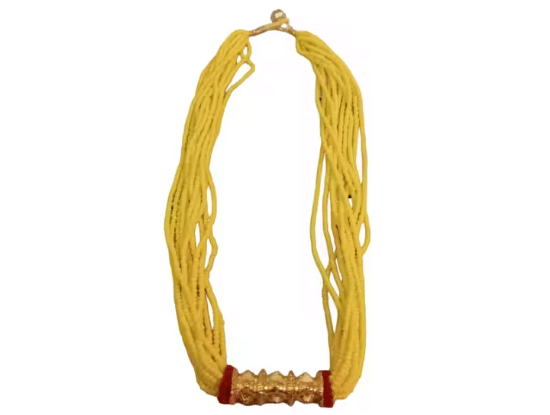     			Generic Saritas Digital Store Yellow Brass Necklace ( Pack of 1 )