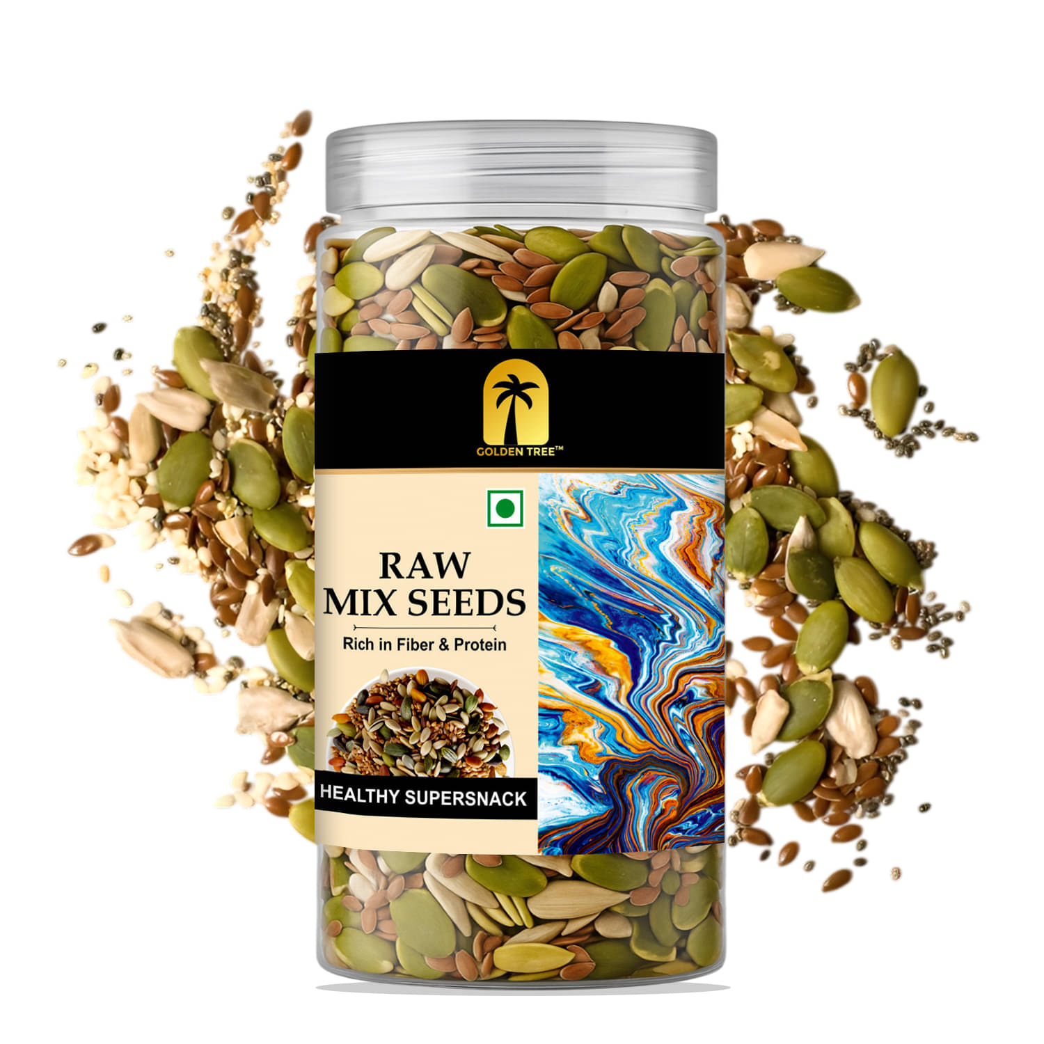 Golden Tree Mixed Seeds 200gm (Pack of 1) Golden Tree Mixed Seeds 200gm (Pack of 1)