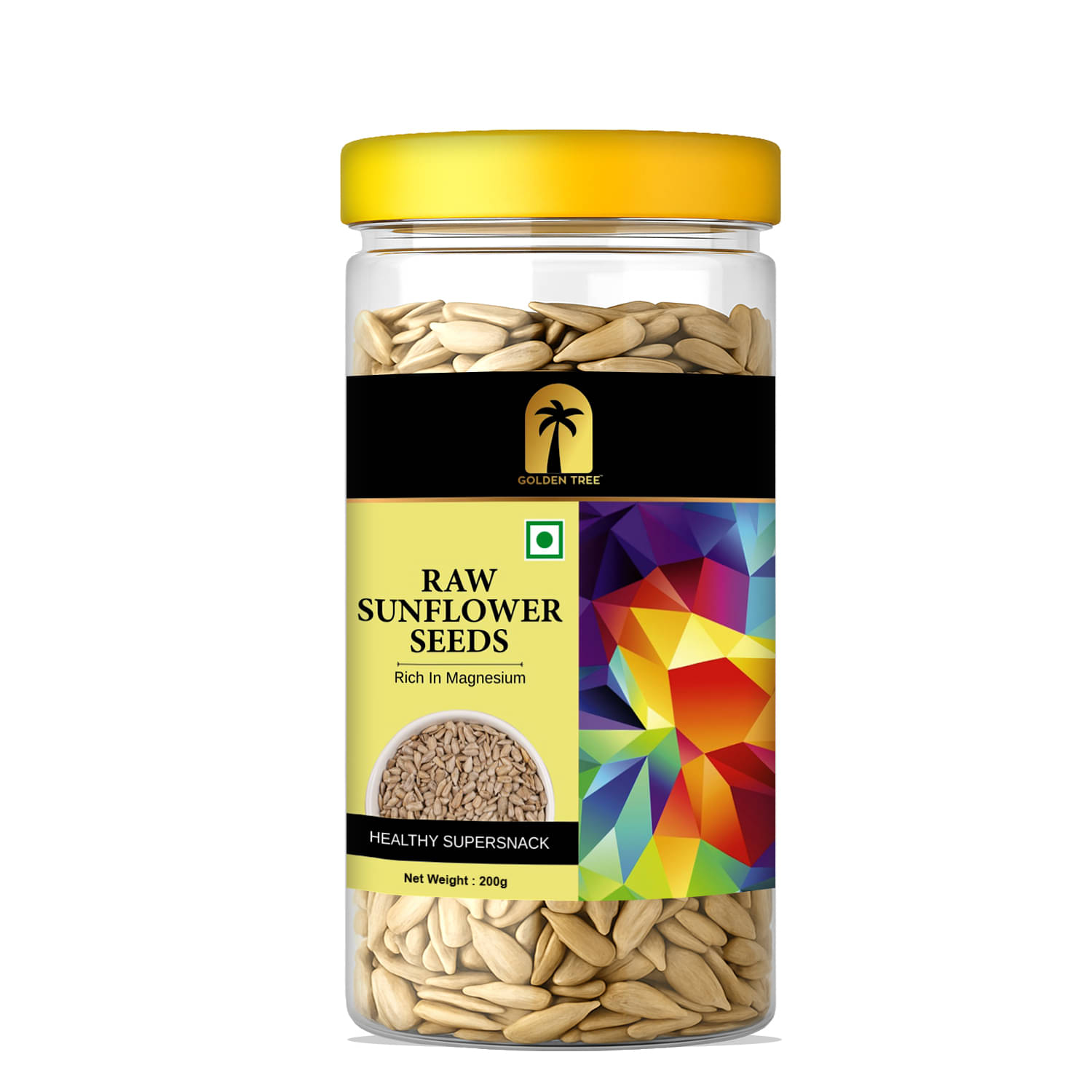 Golden Tree Sunflower Seeds 200gm (Pack of 1) Golden Tree Sunflower Seeds 200gm (Pack of 1)