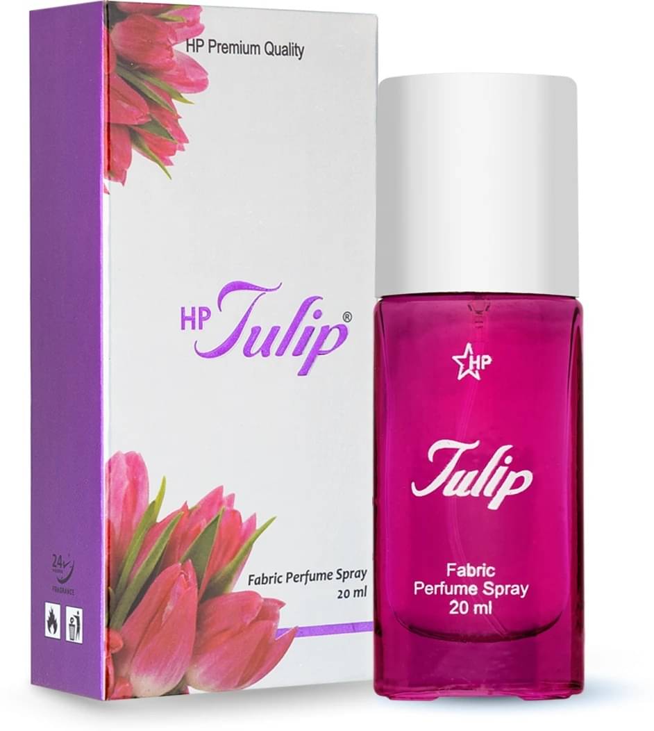     			HP Tulip Floral, Musk, Lavender & Orange Perfume - 20 ml (For Women)