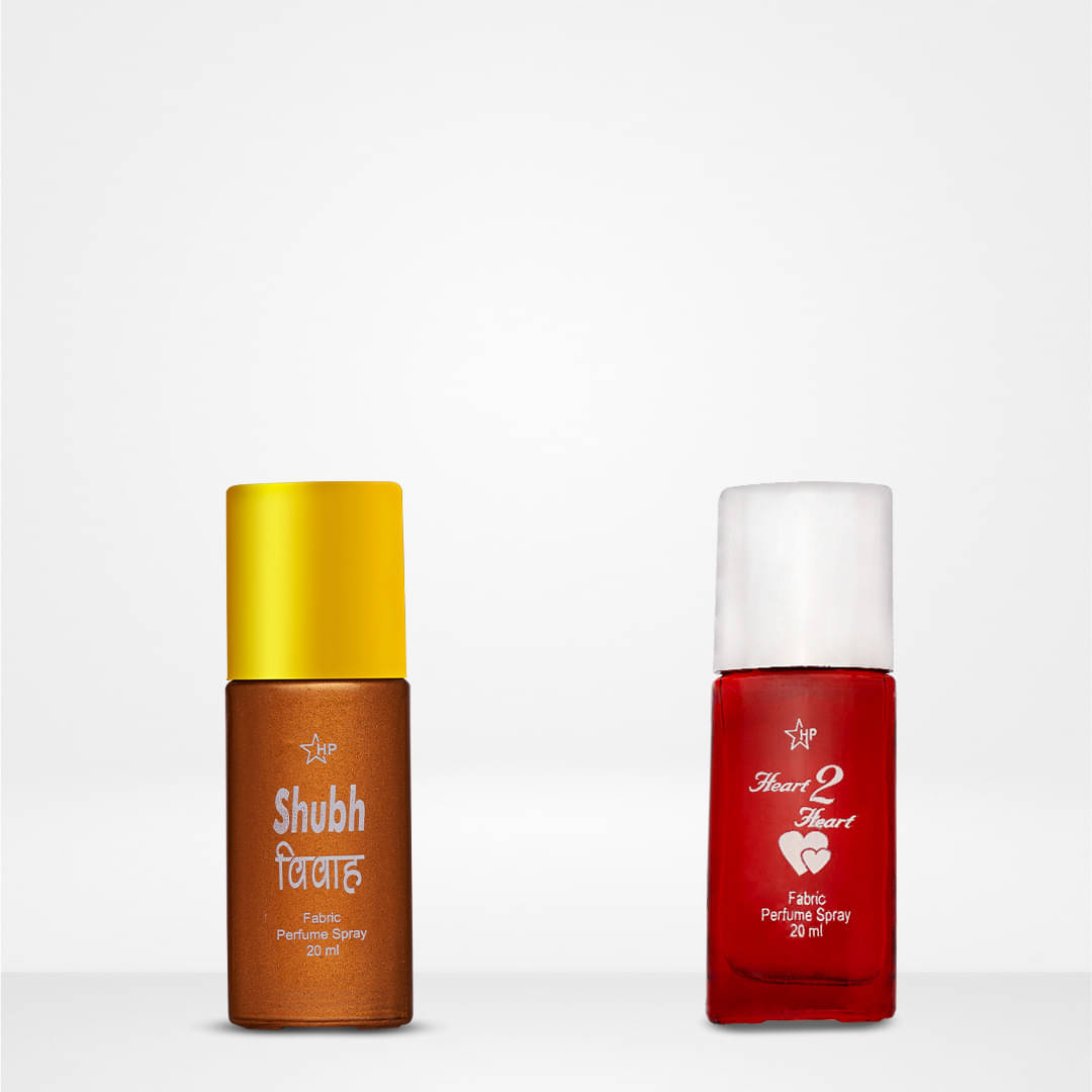 HP Shubh Vivah & Heart2Heart Perfume Combo Gift Set Women, Fragrance Eau de Parfum 40ml     			HP Shubh Vivah & Heart2Heart Perfume Combo Gift Set Women, Fragrance Eau de Parfum 40ml