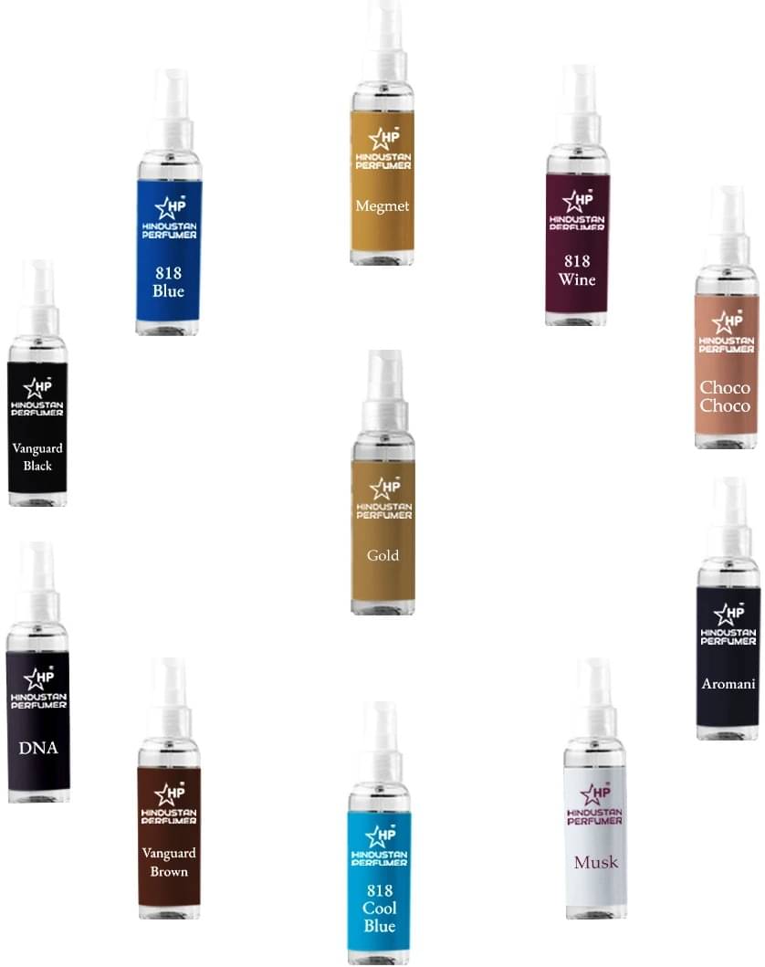     			HP Unisex Perfume Gift Set I 10x5ml tester Trial+Gold For Men & Women