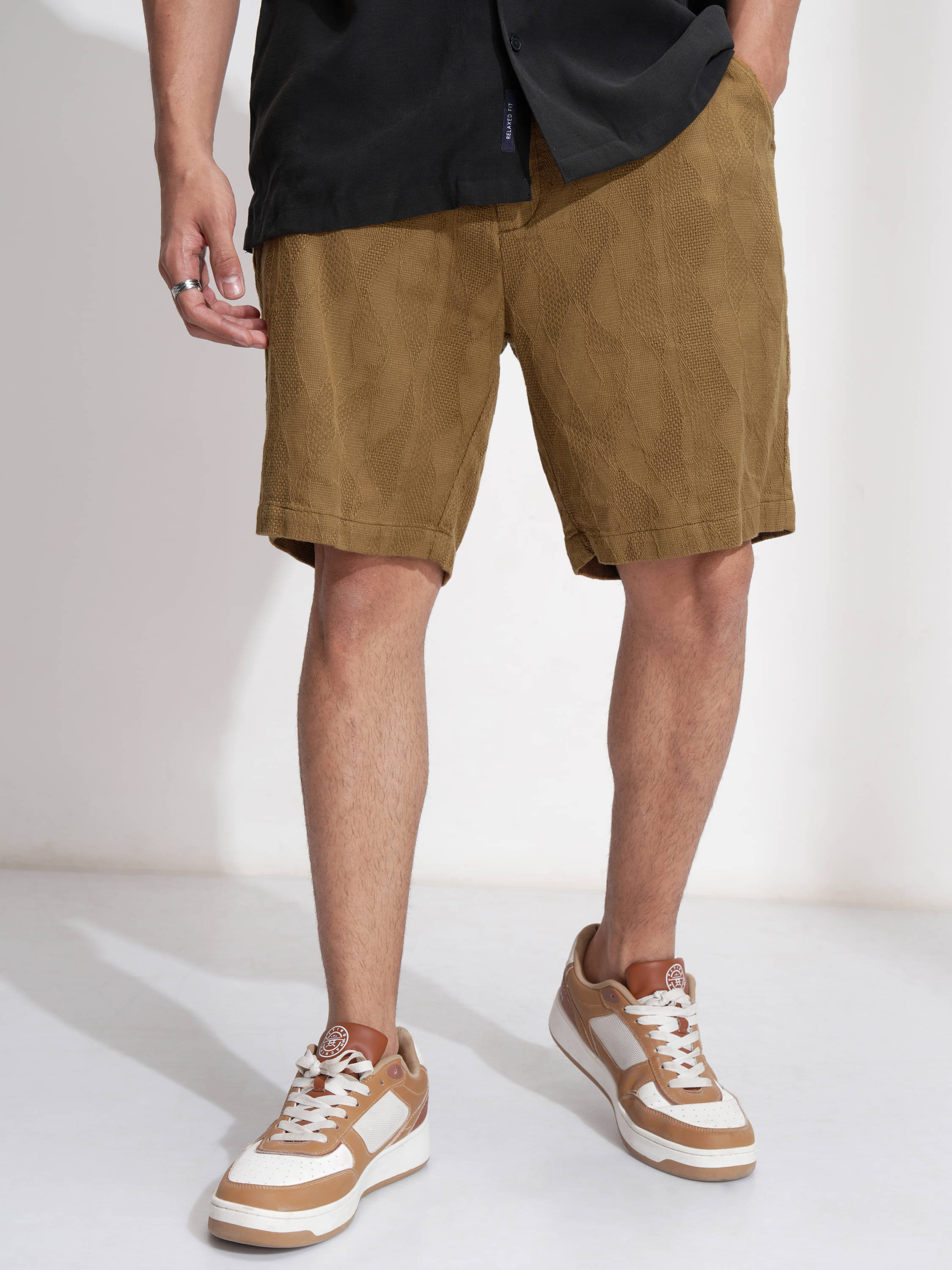     			Highlander Gold Cotton Men's Shorts ( Pack of 1 )