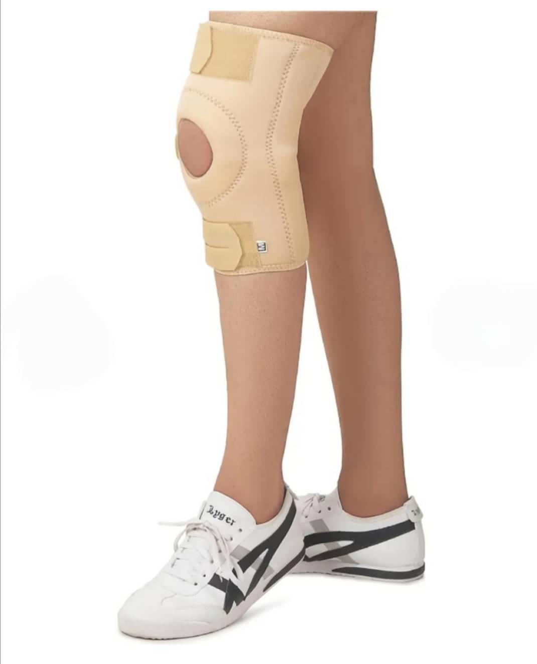     			Lunya Unisex Arthritis Knee Braces Single Beige ( Free Size - Size )