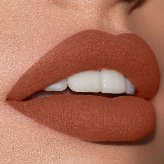     			Moraze Brown Matte Long Lasting Liquid Lipstick ( Pack of 1 )