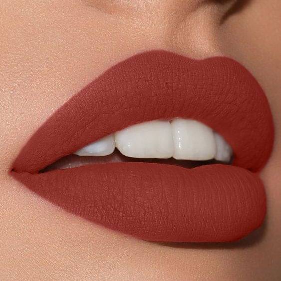     			Moraze Brown Matte Long Lasting Liquid Lipstick ( Pack of 1 )