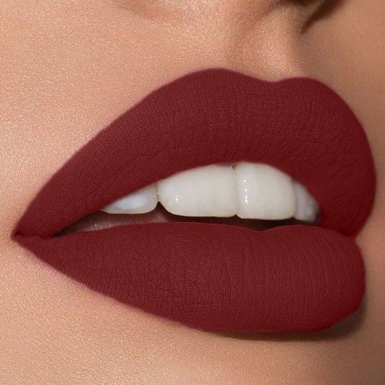     			Moraze Maroon Matte Long Lasting Liquid Lipstick ( Pack of 1 )