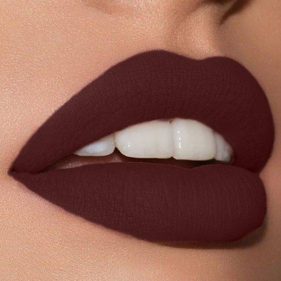     			Moraze Maroon Matte Long Lasting Liquid Lipstick ( Pack of 1 )