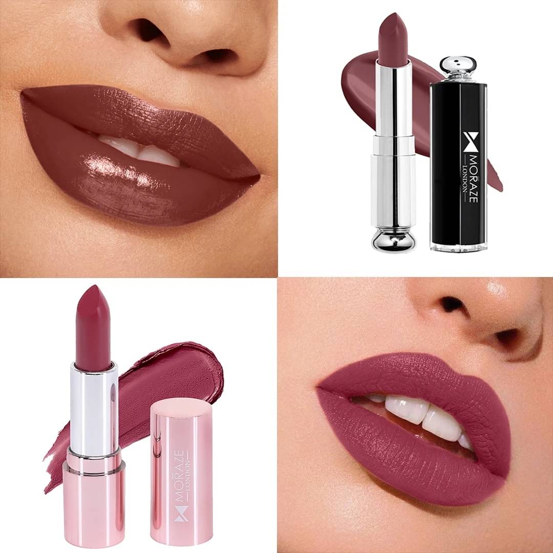     			Moraze Multi Matte Long Lasting Crayon Lipstick ( Pack of 2 )