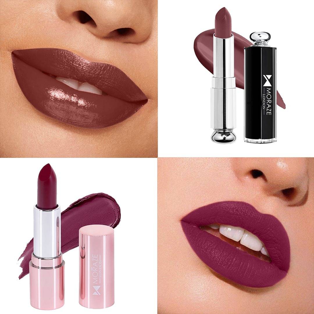     			Moraze Multi Matte Long Lasting Crayon Lipstick ( Pack of 2 )