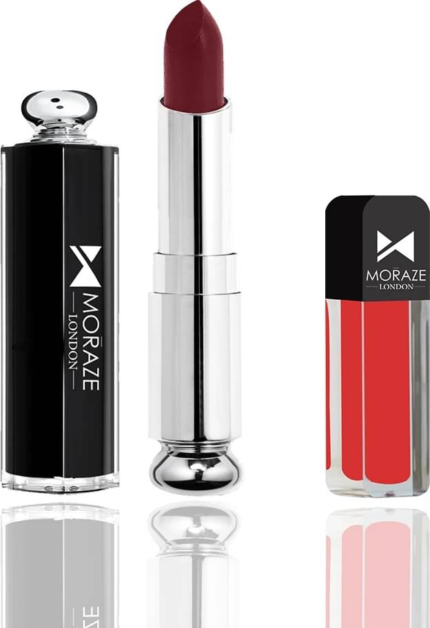     			Moraze Multi Matte Long Lasting Crayon Lipstick ( Pack of 2 )