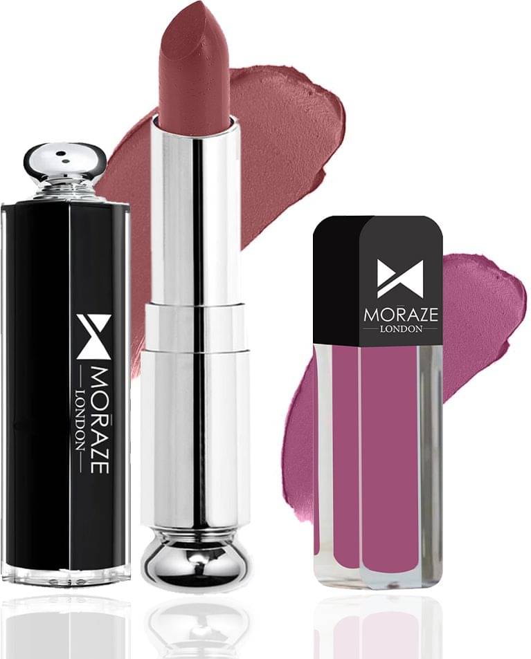     			Moraze Multi Matte Long Lasting Crayon Lipstick ( Pack of 2 )