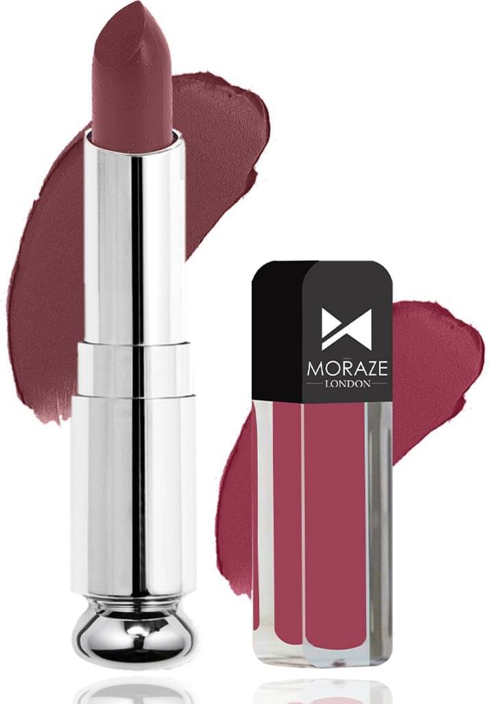    			Moraze Multi Matte Long Lasting Crayon Lipstick ( Pack of 1 )