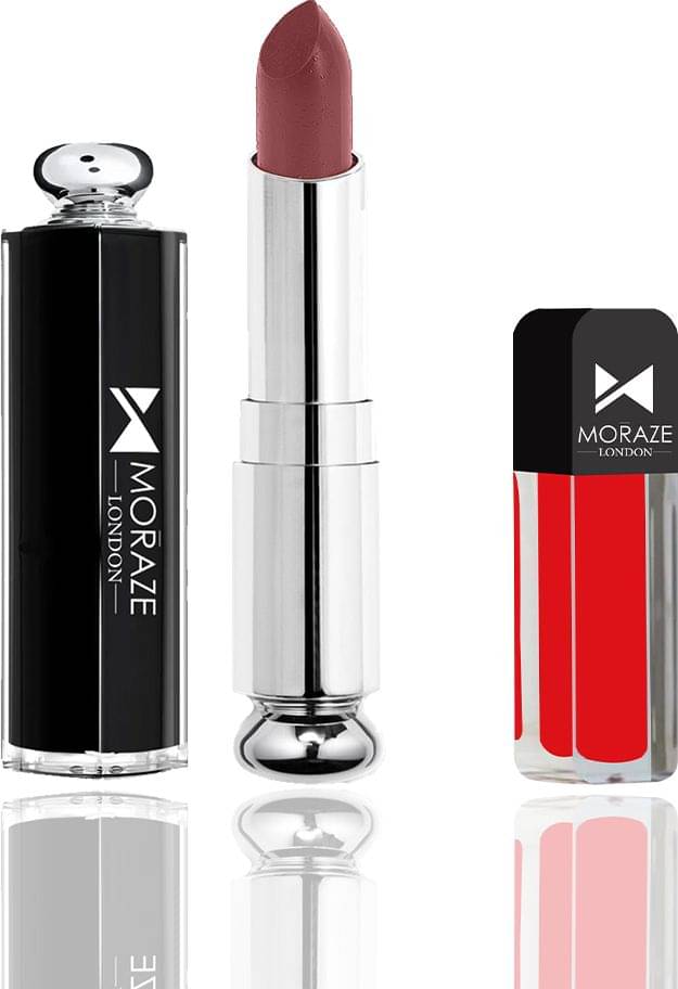     			Moraze Multi Matte Long Lasting Crayon Lipstick ( Pack of 2 )