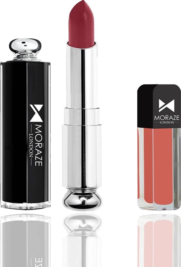     			Moraze Multi Matte Long Lasting Crayon Lipstick ( Pack of 2 )