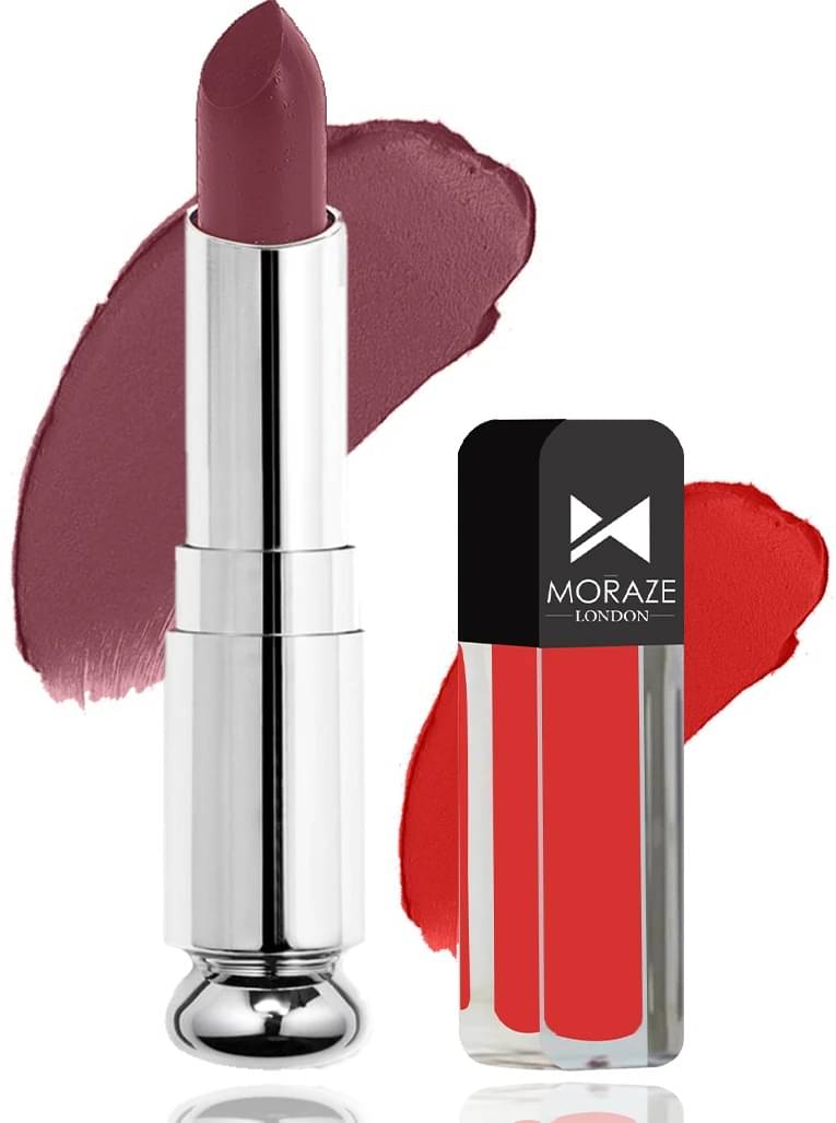    			Moraze Multi Matte Long Lasting Liquid Lipstick ( Pack of 1 )