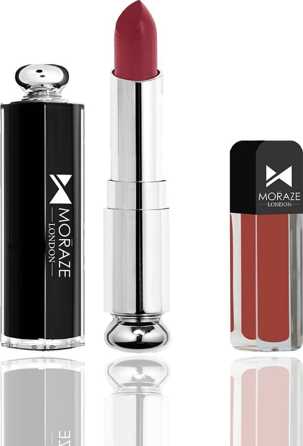     			Moraze Multi Matte Long Lasting Crayon Lipstick ( Pack of 2 )