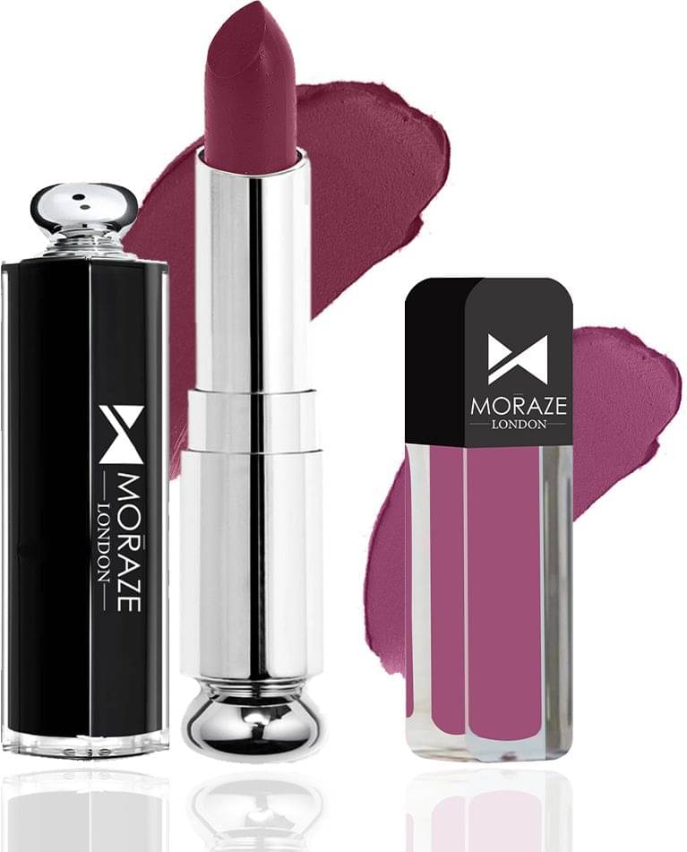     			Moraze Multi Matte Long Lasting Crayon Lipstick ( Pack of 2 )