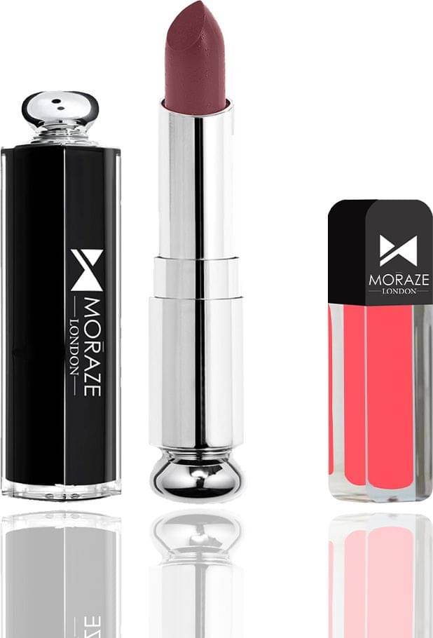     			Moraze Multi Matte Long Lasting Crayon Lipstick ( Pack of 2 )