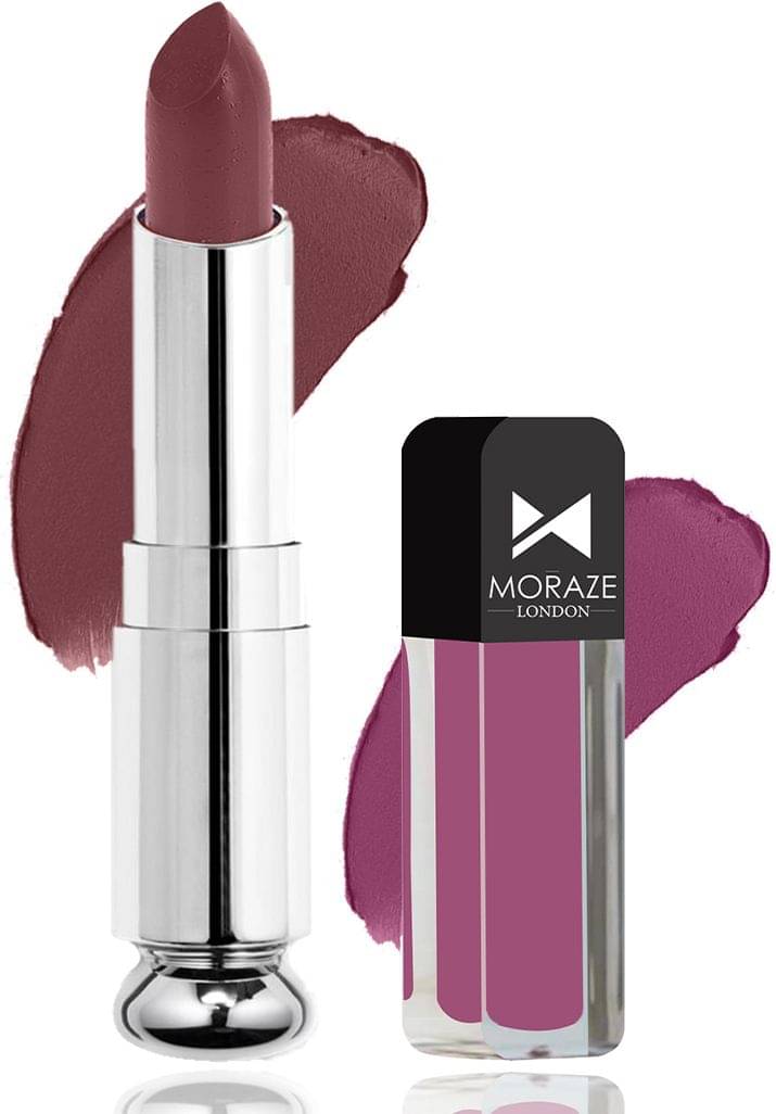     			Moraze Multi Matte Long Lasting Crayon Lipstick ( Pack of 1 )