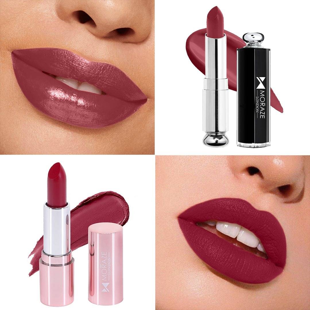     			Moraze Multi Matte Long Lasting Crayon Lipstick ( Pack of 2 )