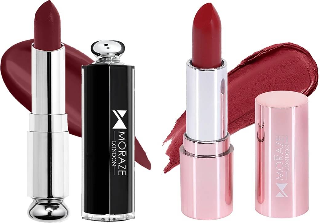     			Moraze Multi Natural Long Lasting Crayon Lipstick ( Pack of 2 )