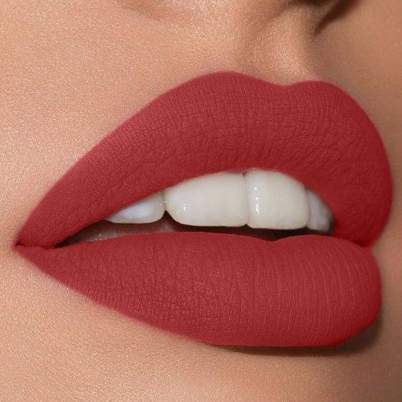     			Moraze Red Matte Long Lasting Liquid Lipstick ( Pack of 1 )