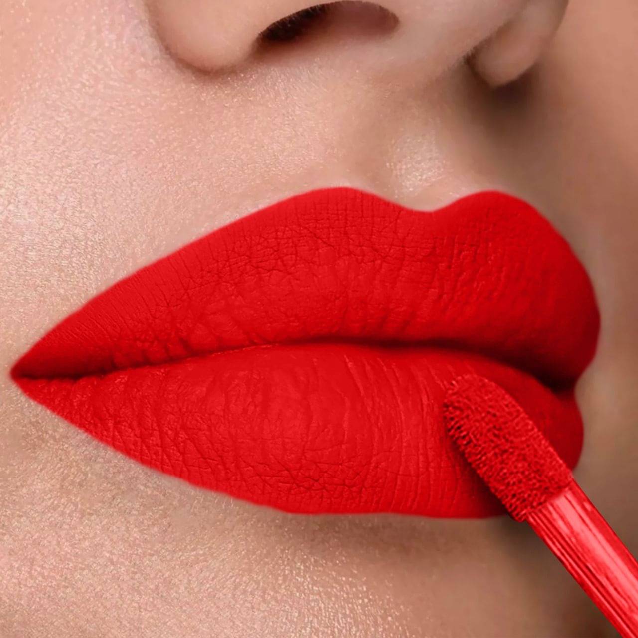     			Moraze Red Matte Long Lasting Liquid Lipstick ( Pack of 2 )