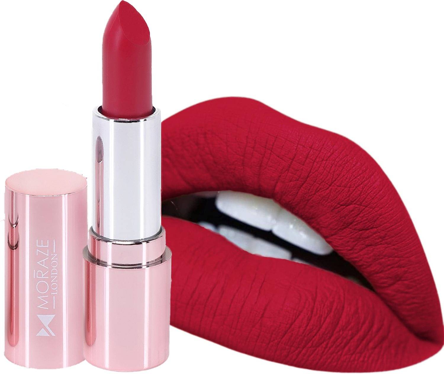 Moraze Red Natural Long Lasting Crayon Lipstick ( Pack of 1 ) Moraze Red Natural Long Lasting Crayon Lipstick ( Pack of 1 )