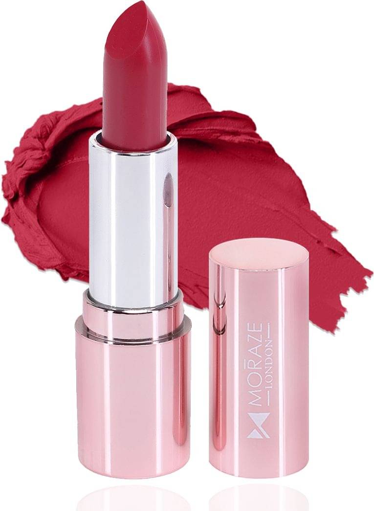 Moraze Red Natural Long Lasting Crayon Lipstick ( Pack of 1 ) Moraze Red Natural Long Lasting Crayon Lipstick ( Pack of 1 )