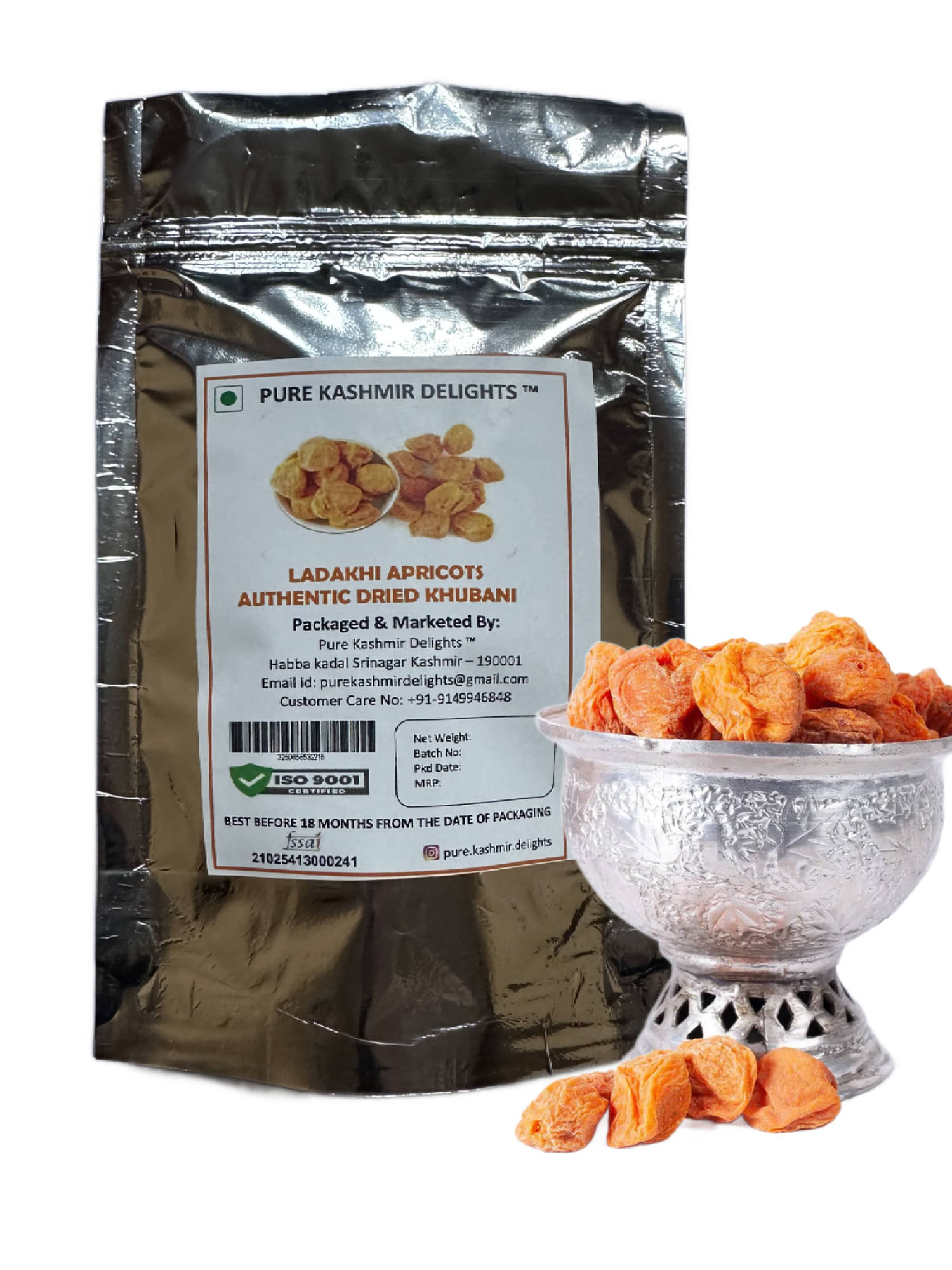 PURE KASHMIR DELIGHTS Apricot (Khumani) 400 g PURE KASHMIR DELIGHTS Apricot (Khumani) 400 g