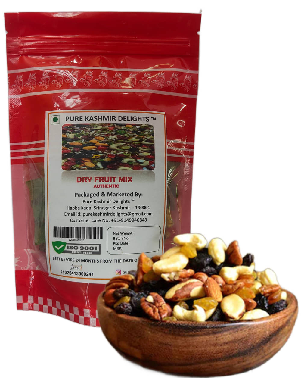 PURE KASHMIR DELIGHTS Mixed Fruits,Mixed Nuts 250 g PURE KASHMIR DELIGHTS Mixed Fruits,Mixed Nuts 250 g