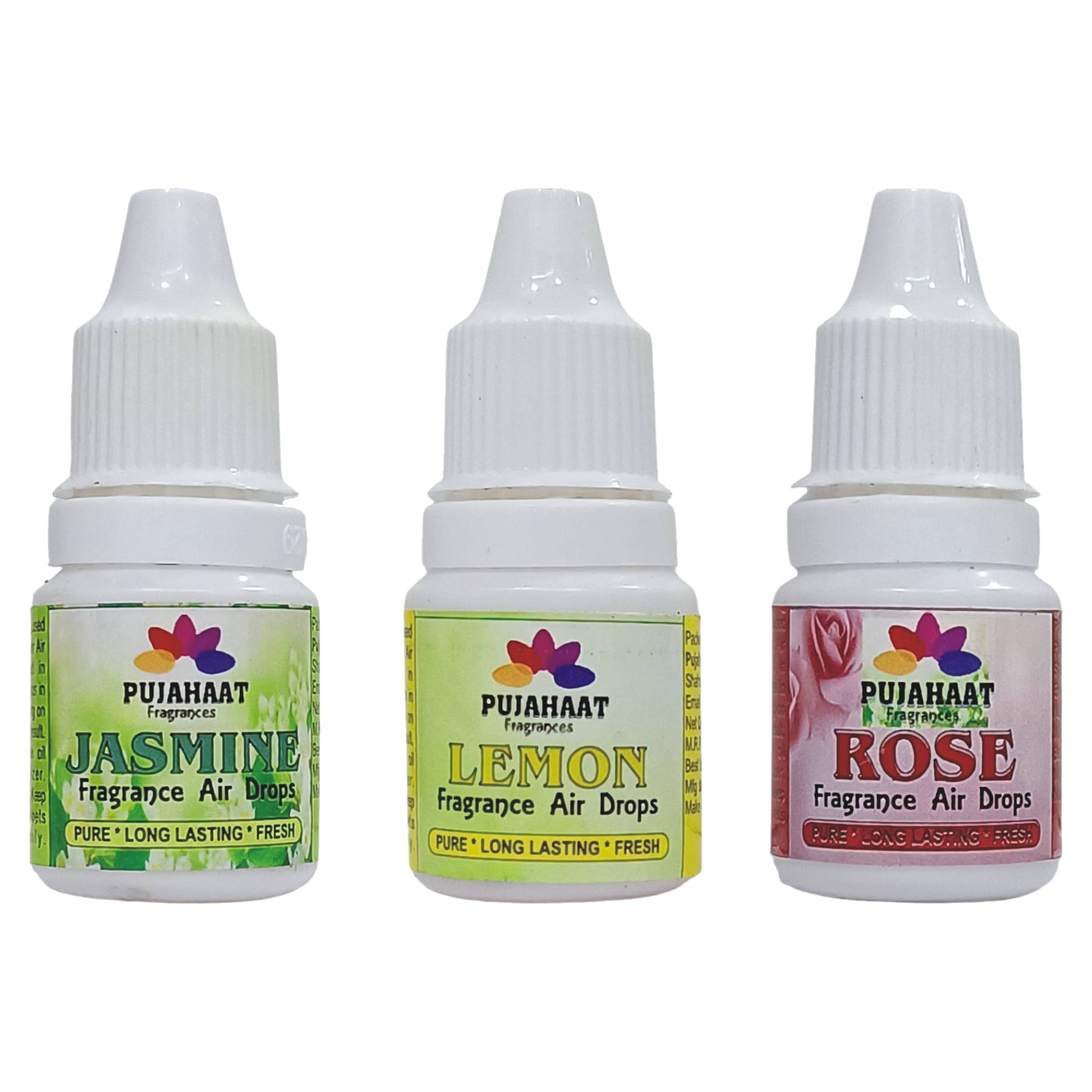    			Pujahaat Room Freshening Aroma Oil ( Pack of 3 )