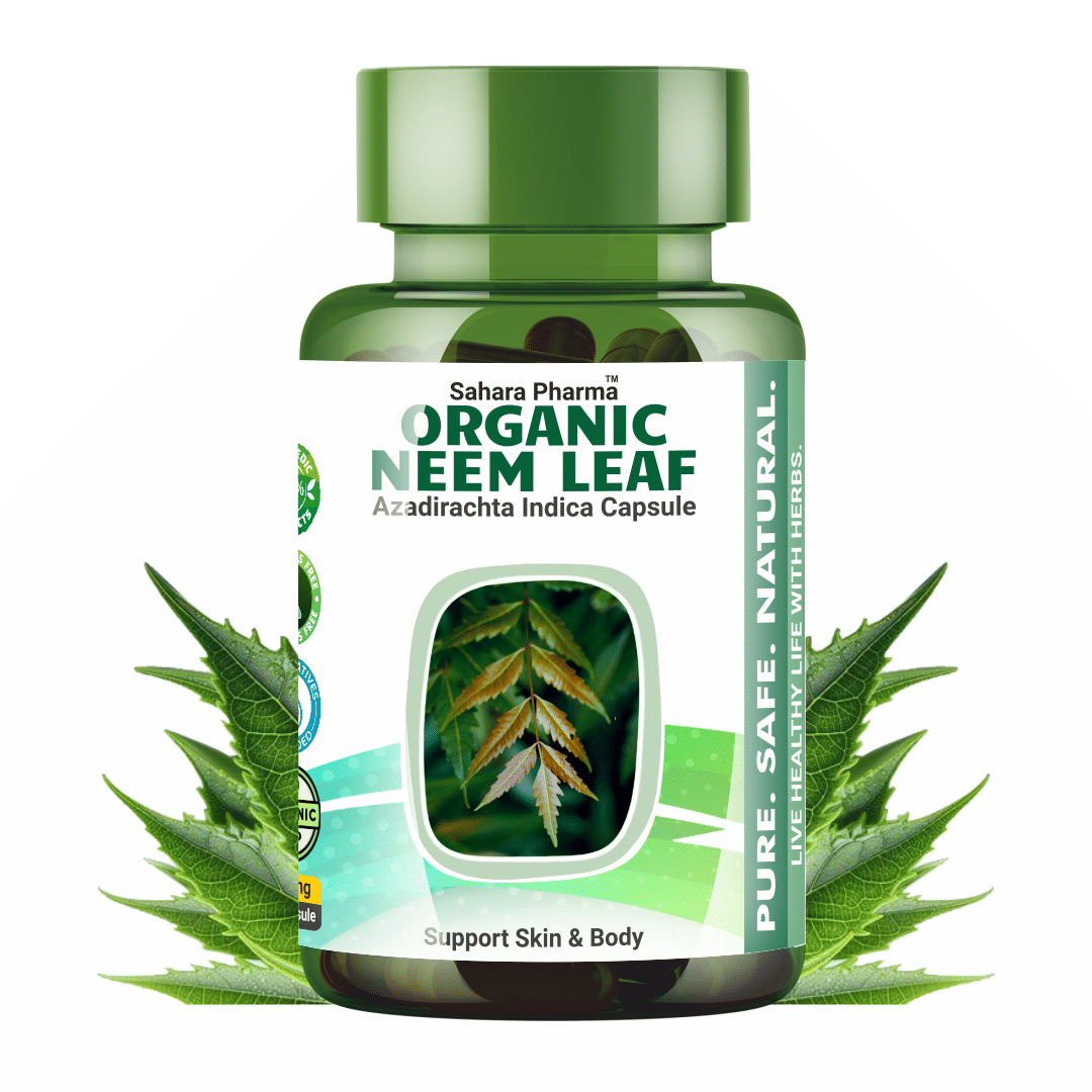     			Sahara Pharma Neem - Organic Azadirachta Indica Capsule 60 no.s Pack Of 1