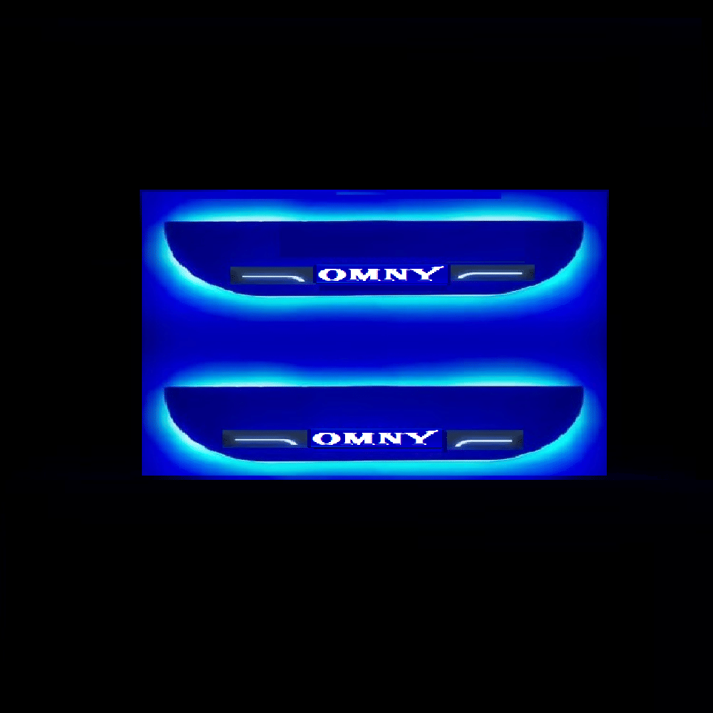 SureStrive Balck Beauty Car Footstep With Led Door Scuff Plate Led Type Blue Light for Maruti Suzuki Omni All Model Set of-2     			SureStrive Balck Beauty Car Footstep With Led Door Scuff Plate Led Type Blue Light for Maruti Suzuki Omni All Model Set of-2