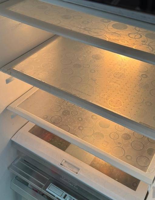 THE LION'S SHARE PVC Floral Fridge Mats ( 40 30 ) Pack of 3 - Multicolor THE LION'S SHARE PVC Floral Fridge Mats ( 40 30 ) Pack of 3 - Multicolor
