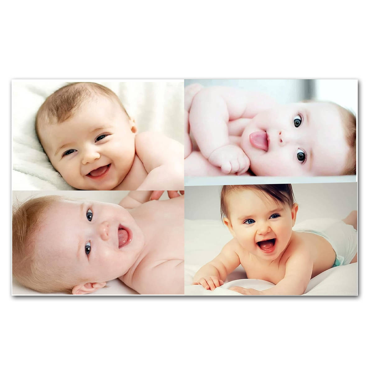     			Tatmods™ Cute Baby Wall Poster For Home Decor Vinayl Sticker (13x19 inch)