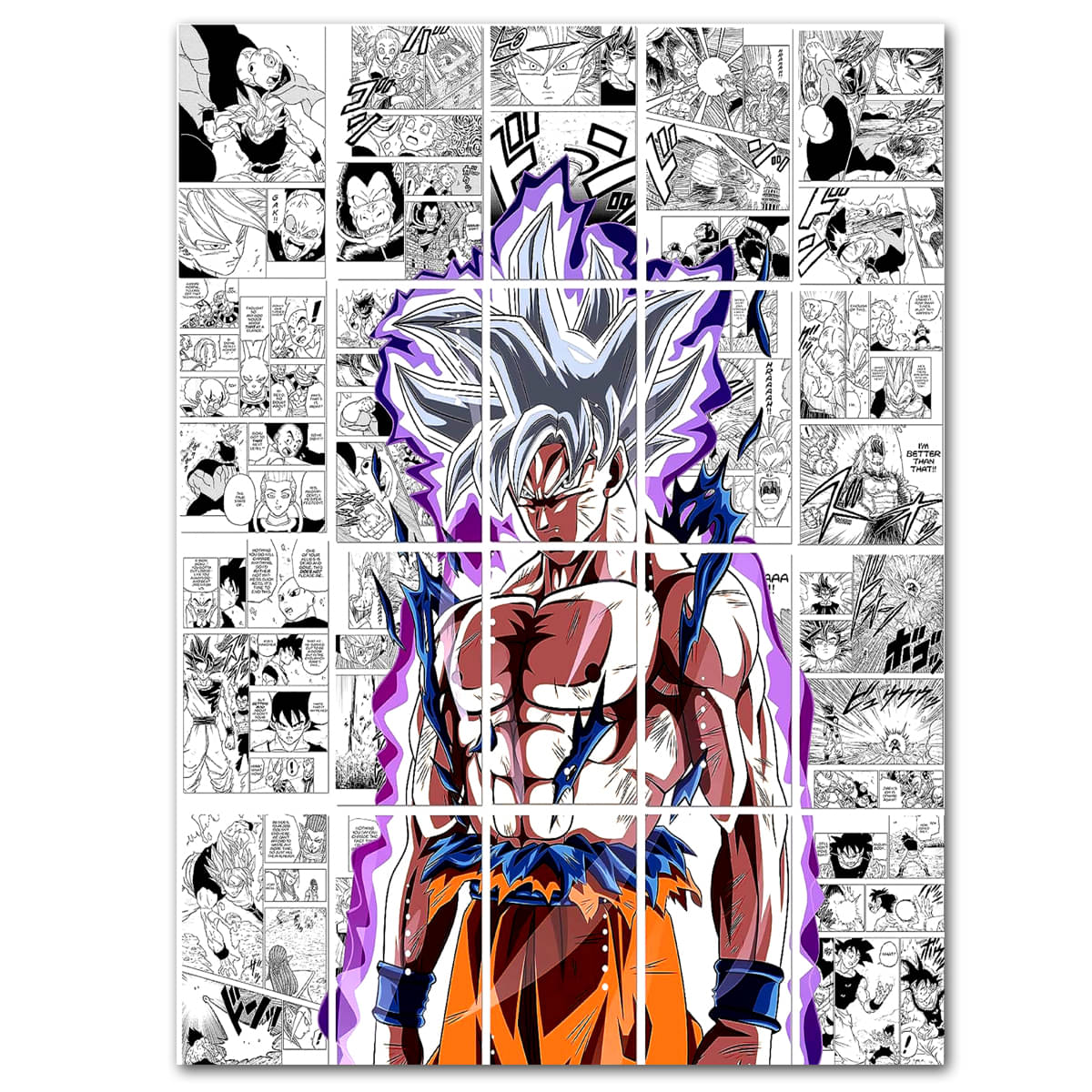 Tatmods™ Goku Story Wall Poster For Home Decor Vinayl Sticker 300GSM Thick (12X18 inch) Tatmods™ Goku Story Wall Poster For Home Decor Vinayl Sticker 300GSM Thick (12X18 inch)