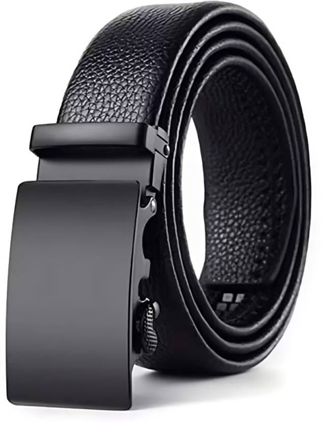 VAMEAR EXCLUSIVE - Black Leather Men's Casual Belt ( Pack of 1 )     			VAMEAR EXCLUSIVE - Black Leather Men's Casual Belt ( Pack of 1 )