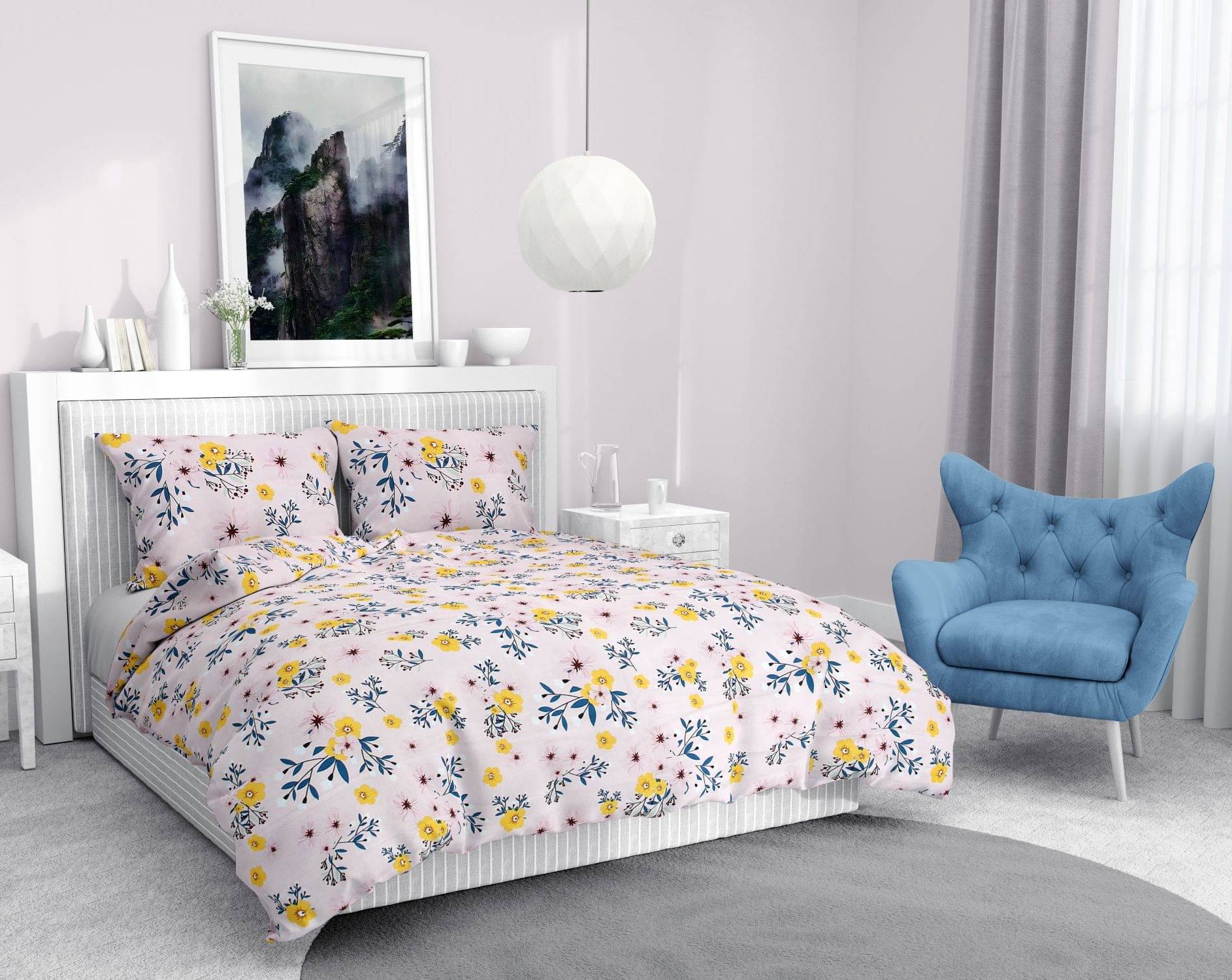 Valtellina Cotton 1 Double Bedsheet with 2 Pillow Covers ( Off White ) Valtellina Cotton 1 Double Bedsheet with 2 Pillow Covers ( Off White )