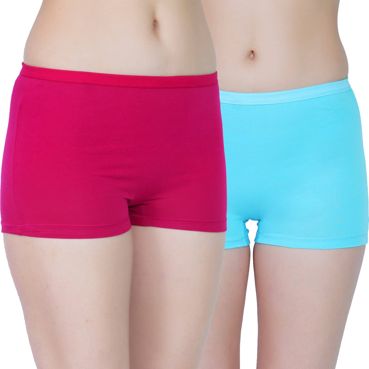     			WOMCARE Cotton Lycra Briefs ( Multicolor , Pack of 2 )