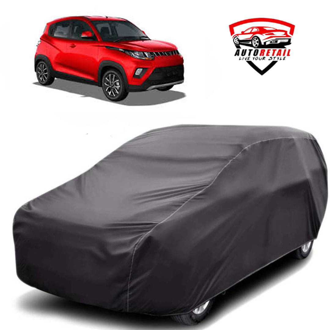     			AutoRetail Car Body Cover for Mahindra KUV100 Without Mirror Pocket ( Pack of 1 ) , Grey