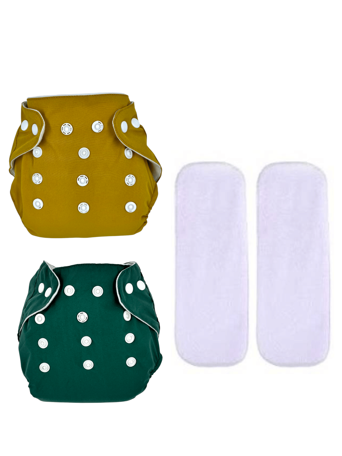 BOM BOM Reusable Cloth Nappy With Insert ( Pack of 2 ) BOM BOM Reusable Cloth Nappy With Insert ( Pack of 2 )