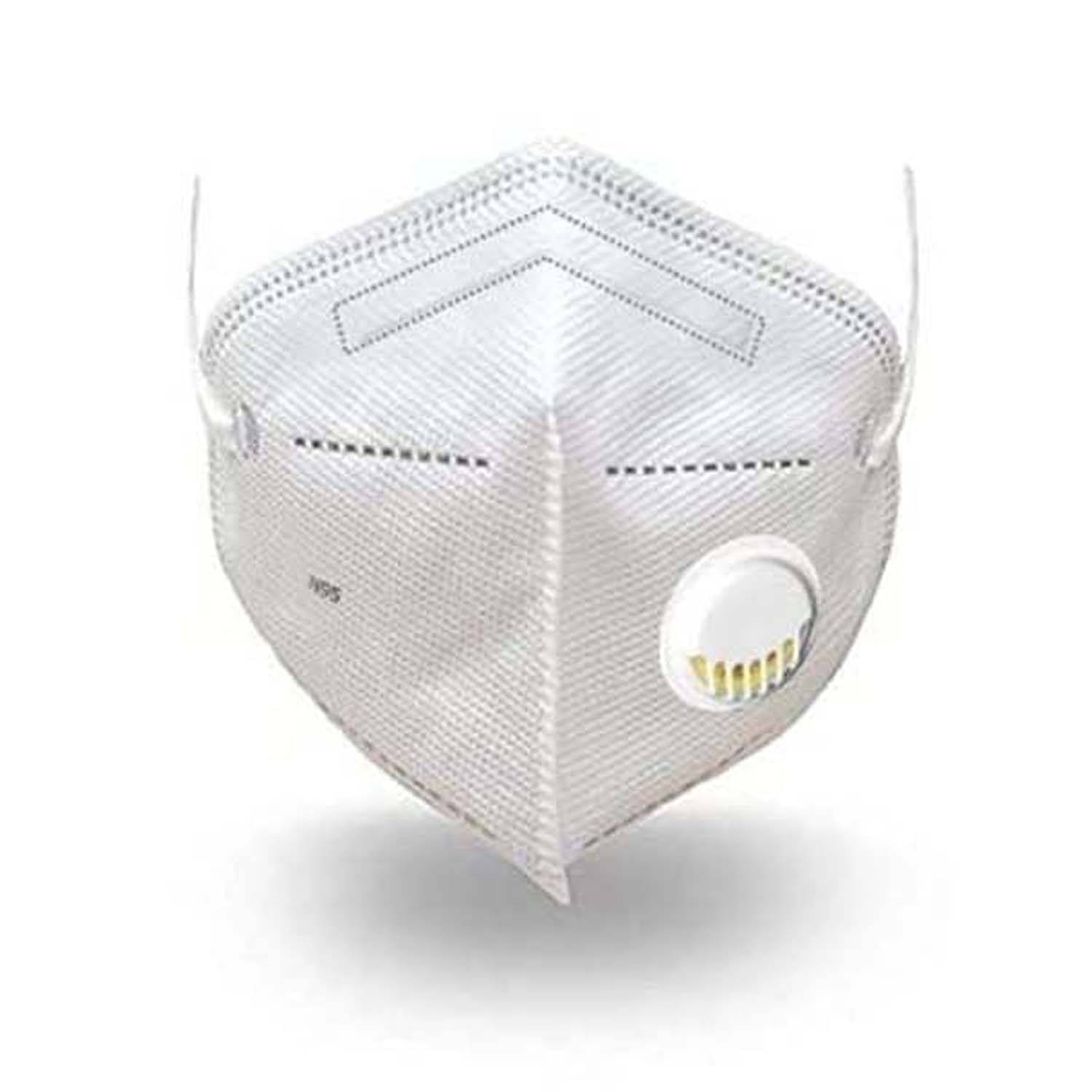     			Bizarro.in White Cotton Anti Pollution Mask ( Pack of 1 )