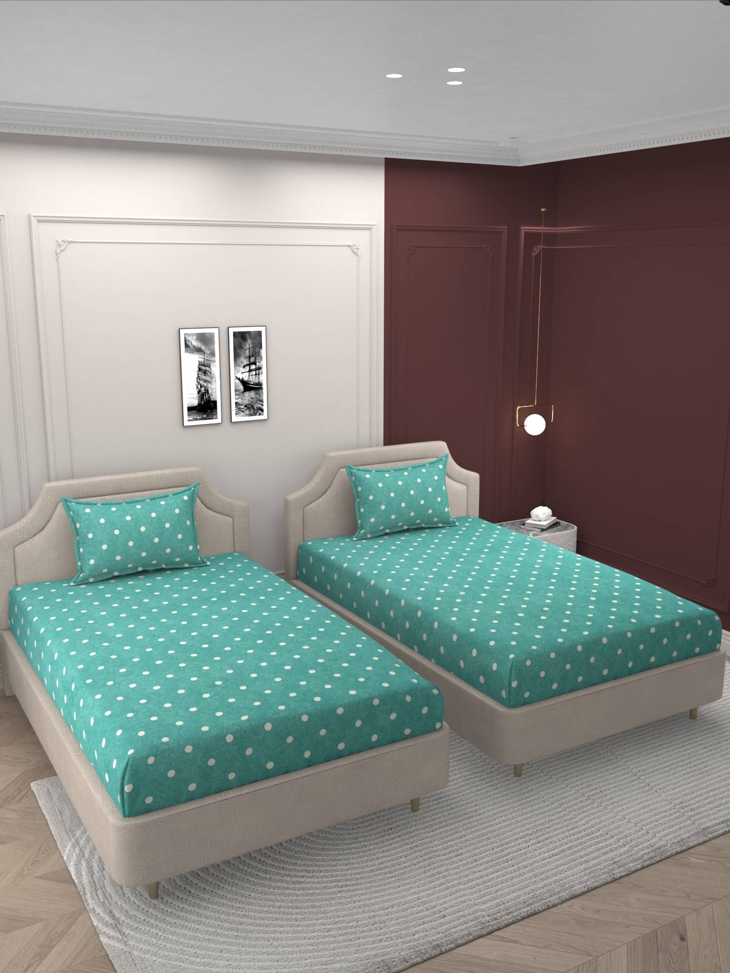 Bromwick Microfiber 1 Single Bedsheet with 1 Pillow Cover ( Green ) Bromwick Microfiber 1 Single Bedsheet with 1 Pillow Cover ( Green )