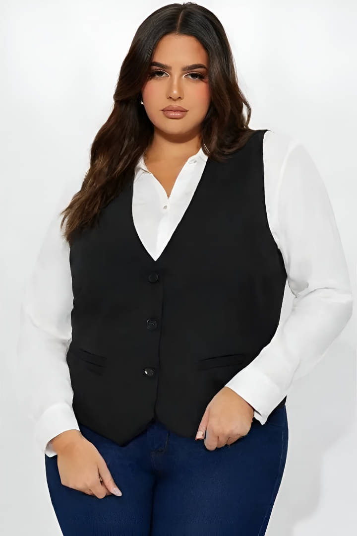 CADMON Women Cotton Solid Regular Shrug ( Black ) CADMON Women Cotton Solid Regular Shrug ( Black )