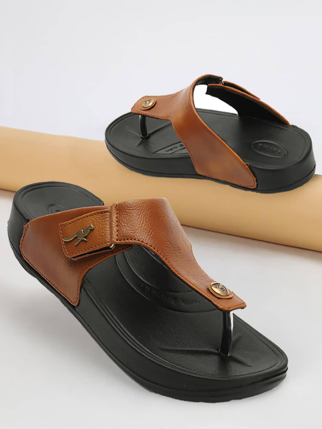 Clymb Tan Men's Daily Slipper