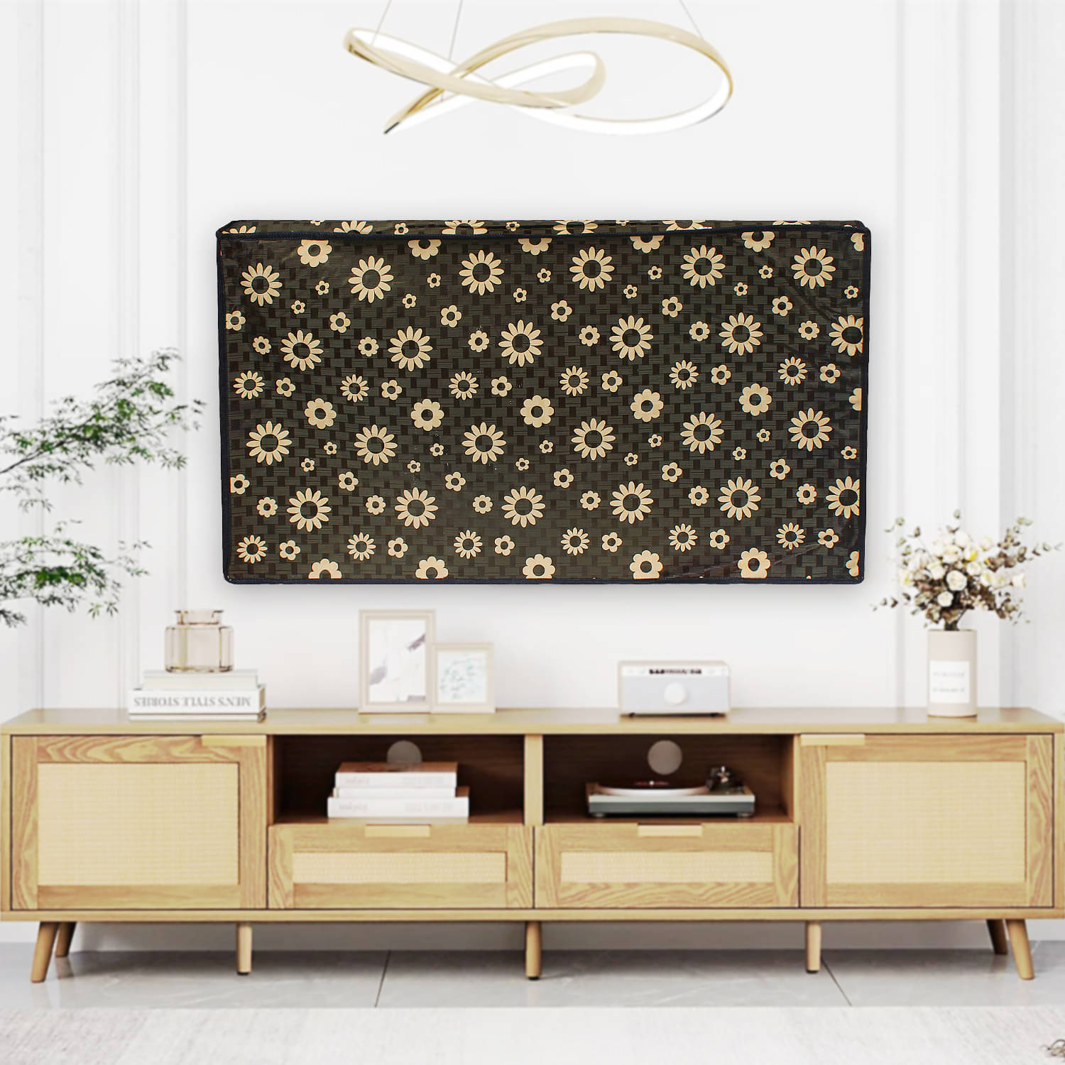     			Dream Care Single PVC Brown TV Cover for Other Models 165 cm (65 in) LED/LCD TV