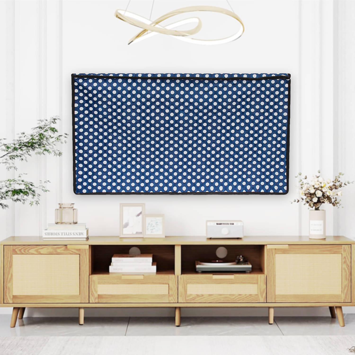    			Dream Care Single PVC White TV Cover for Other Models 165 cm (65 in) LED/LCD TV